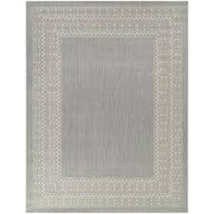 lot 83 image: Balta Carew Grey 5 ft. 3 in. x 7 ft. Border IndoorOutdoor Area Rug