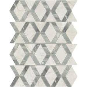 lot 112 image: Daltile Xpress Mosaix Peel N Stick Moonstone 18 in. x 14 Marble Hinge Mosaic Tile (64.8 sq. ft.)