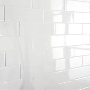 lot 117 image: Daltile Restore 3 in. x 12 in. Ceramic Bright White Subway Tile (48 sq. ft)