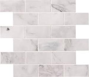 lot 130 image: Calacatta Cressa 11.75 in. x 13.5 in. Honed Marble Look Floor and Wall Tile (19.6 sq. ft.)
