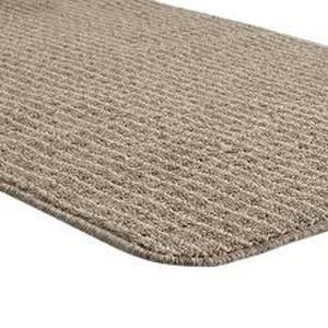 lot 162 image: TrafficMaster Pindot Fog Doormat 3 ft. x 4 ft. Shaped Area Rug