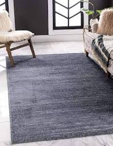 lot 175 image: Jill Zarin 5 x 8 Uptown Madison Avenue Rug-Blue