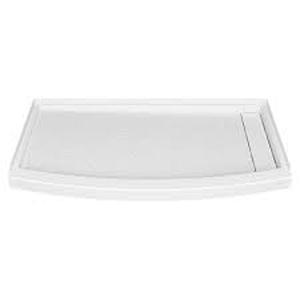 lot 310 image: American Standard Ovation Curve 60 in. L x 30 in. W Alcove Shower Pan Base with Right Drain in Arctic White
