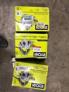 Lot of 3 RYOBI 12 -Amps 4 in. Blade Corded Wet Tile Saw Customer Returns See Pictures