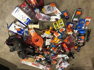 Lot of Assorted Milwaukee Tools and Hardware Various Models and Conditions  Customer Returns See Pictures