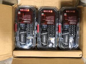 Lot of  14 in. Drive Electronic Husky 8-40 in.lbs.Torque Screwdriver Customer Returns See Pictures