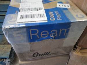 lot 3 image: Quill Brand 8.5 x 11 Copy Paper...