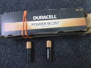lot 30 image: Duracel AA Batteries...