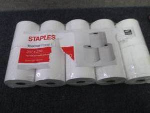 lot 32 image: Staples Thermal Cash RegisterPOS R...