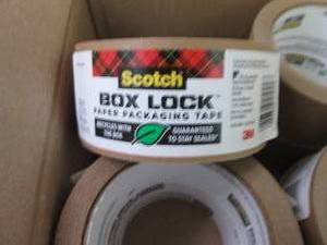 lot 35 image: Scotch Box Lock Paper Packaging Tap...