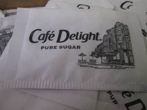 lot 36 image: 1000 Caf Delight Pure Sugar Packe...