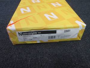 lot 53 image: Neenah Paper 22651 Color Paper, 24l...