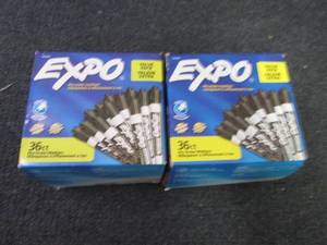 lot 84 image: 2 Boxes Expo Dry Erase Markers, Chi...
