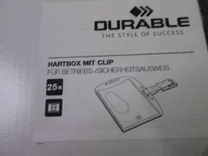 lot 105 image: Durable Hartbox MIT Clip...
