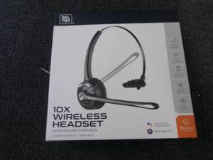 lot 106 image: 10X Wireless Headset...