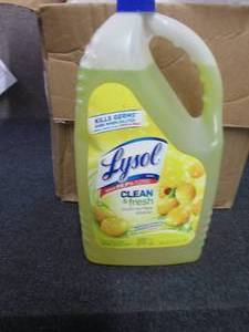 lot 113 image: 3- 144 oz Lysol Clean & Fresh...