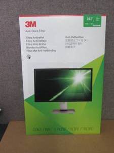 lot 140 image: 3M Anti-Glare Filter for 24 Widesc...