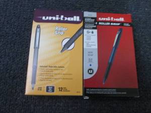 lot 141 image: 2 pks Uniball Pens...