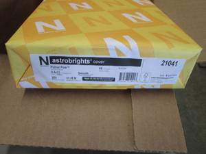 lot 142 image: 2 Reams  Astrobrights Cover Paper, ...