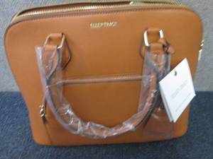 lot 177 image: NWT Ellen Tracy Nova Dome Satchel...