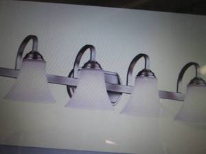 lot 194 image: KICHLER Keiran 30 4 Light Vanity L...