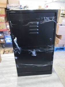 lot 266 image: Locking Cabinet- small dent...