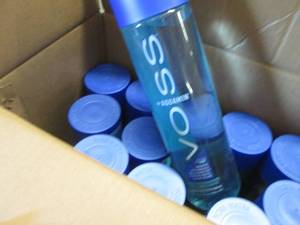 lot 278 image: 12-850 ml Voss Aquamin Water...