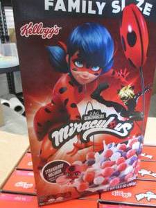 lot 335 image: 5- 13.5 oz Boxes Kelloggs Miraculo...