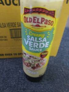 lot 349 image: 8-9 oz Old El Paso Creamy Salsa Ver...