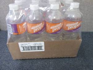 lot 357 image: 12- 24 oz Propel Lemon Blackberry...