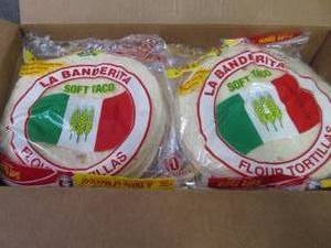 lot 365 image: 12- 10 ct La Banderita Soft Taco Fl...