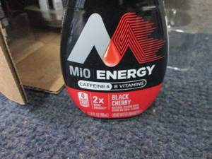 lot 374 image: 8- 3.24 oz MIO Energy Black Cherry...