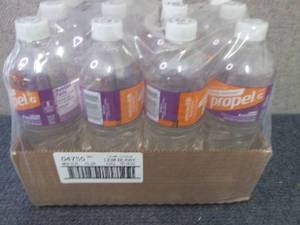 lot 387 image: 12- 24 oz Propel Lemon Blackberry...