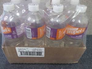lot 388 image: 12- 24 oz Propel Lemon Blackberry...