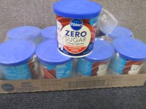 lot 405 image: 8- 15 oz Pillsbury Zero Sugar Cream...