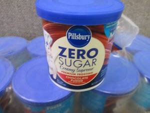 lot 407 image: 8- 15 oz Pillsbury Zero Sugar Cream...