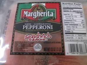 lot 457 image: 32 oz FROZEN Margherita Sliced Pepp...