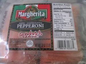 lot 460 image: 32 oz FROZEN Margherita Sliced Pepp...