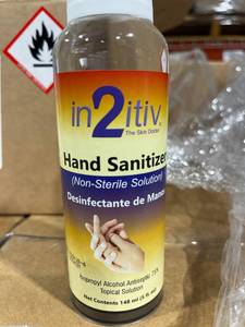 Expired in2itiv Hand Sanitizer (non-sterile solution)