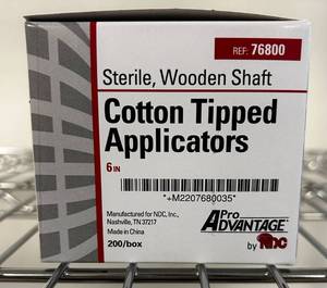 Sterile Cotton Tipped Applicators