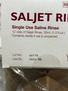 Saljet Single Use Saline Rinse