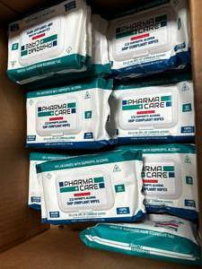 Pharmacare Isopropyl Alcohol GMP Compliant Wipes