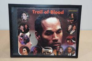 lot 212 image: OJ Simpson Special Edition Pog Set