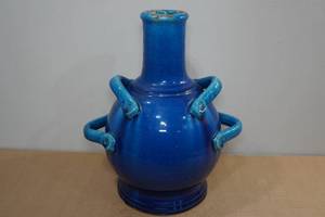 lot 219 image: Ceramic Vase with Handles