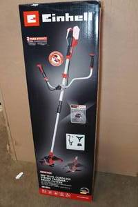 lot 13 image: Einhell 36V 12 Cordless String Trimmer  Brush Cutter -Tool Only