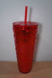 lot 32 image: Starbucks 24oz Tumbler -Red