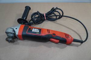 lot 50 image: Black  Decker Angle Grinder