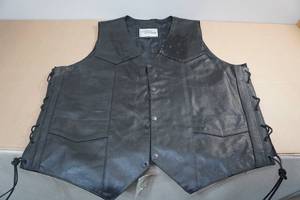 lot 88 image: Leather Vest -Size 50