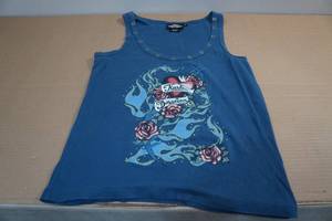 lot 93 image: Harley Davidson Womens Tank Top -Large