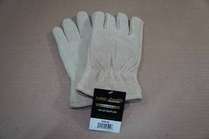 lot 114 image: Hand Armor Deerskin Leather Work Gloves -XL
